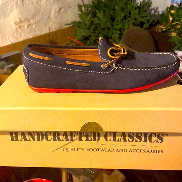TB Phelps - Navy Suede